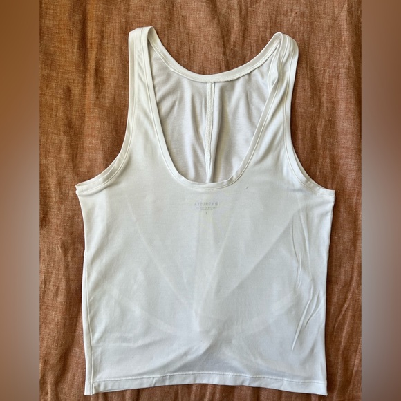 Athleta Women’s Essence Twist Tank Top White Small - Picture 4 of 7